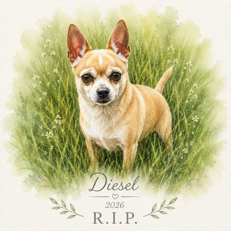 Pet Memorial Prints
