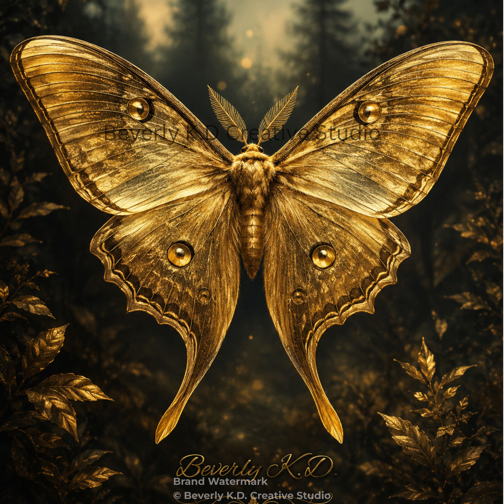 Golden Moth Beauty