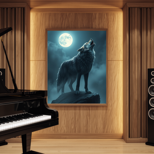 Blue Moon Wolf