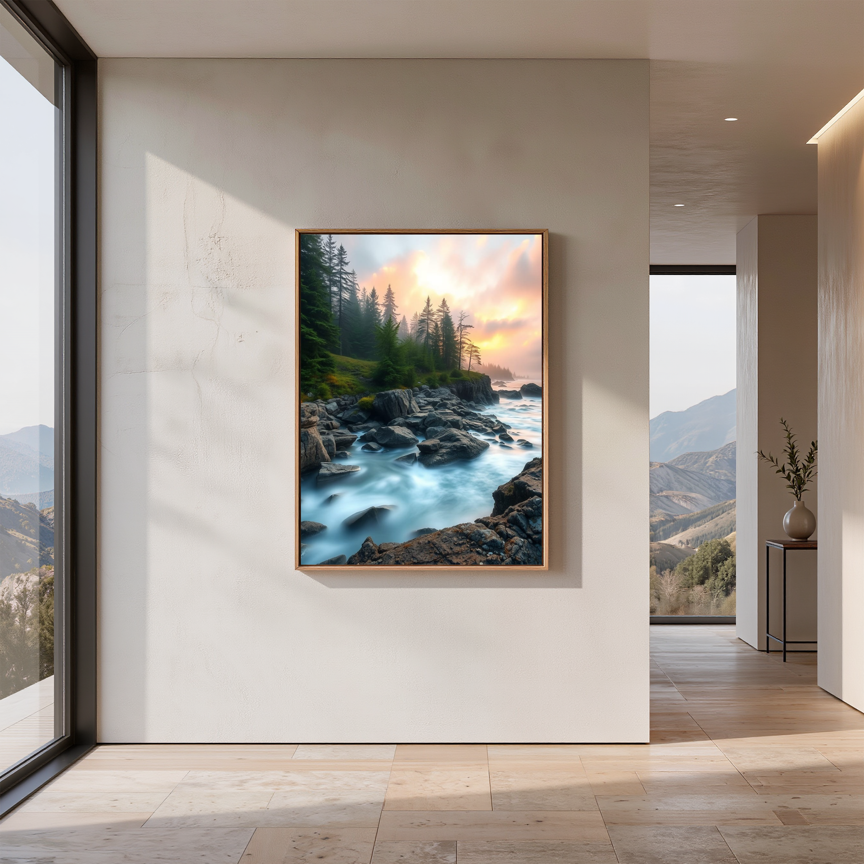 Northern Escape – Wilderness Digital Art Print | Instant Download