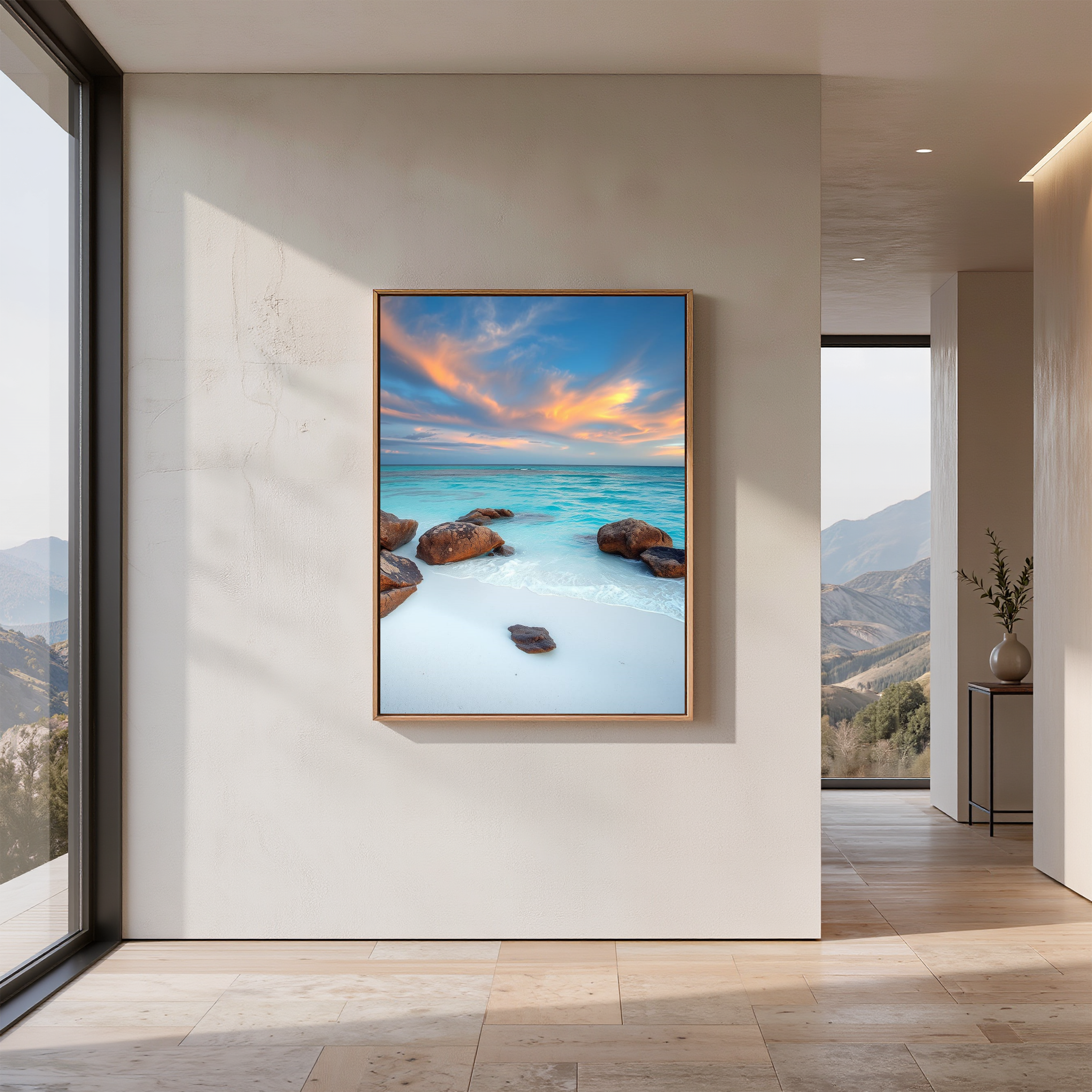 Golden Hour Shoreline — Coastal Fine Art Print