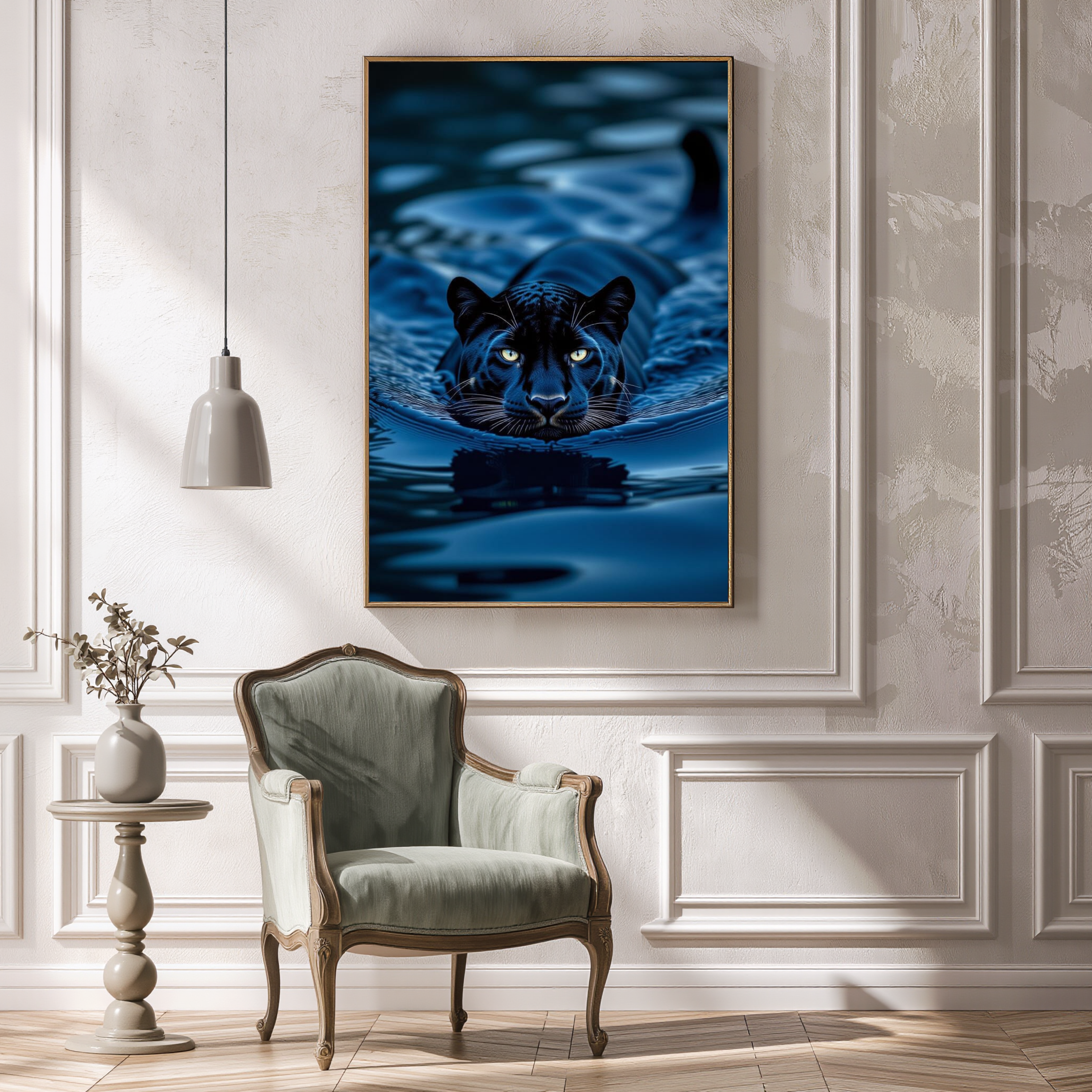 Midnight Panther — Digital Art Print