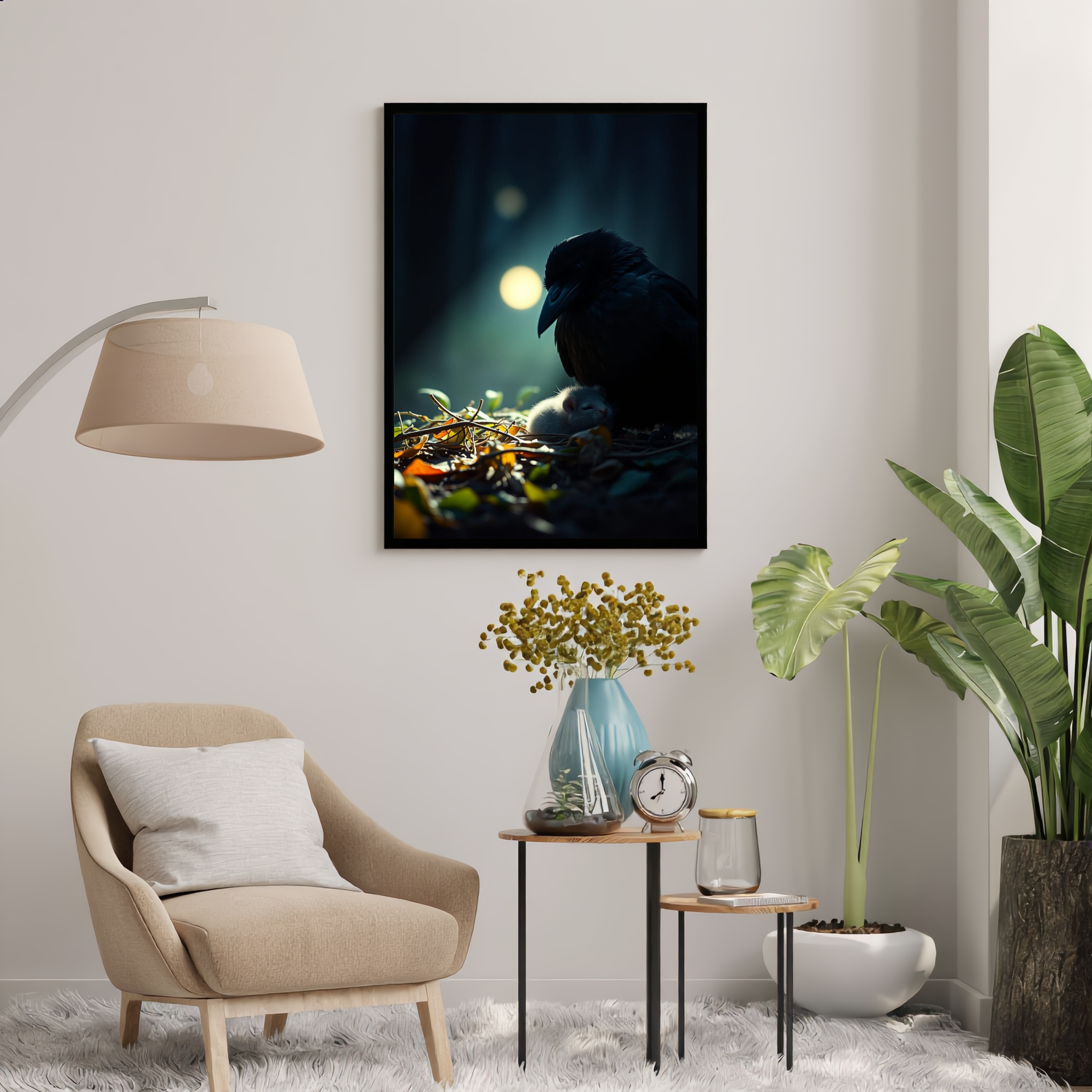 The Raven’s Watch — Digital Art Print