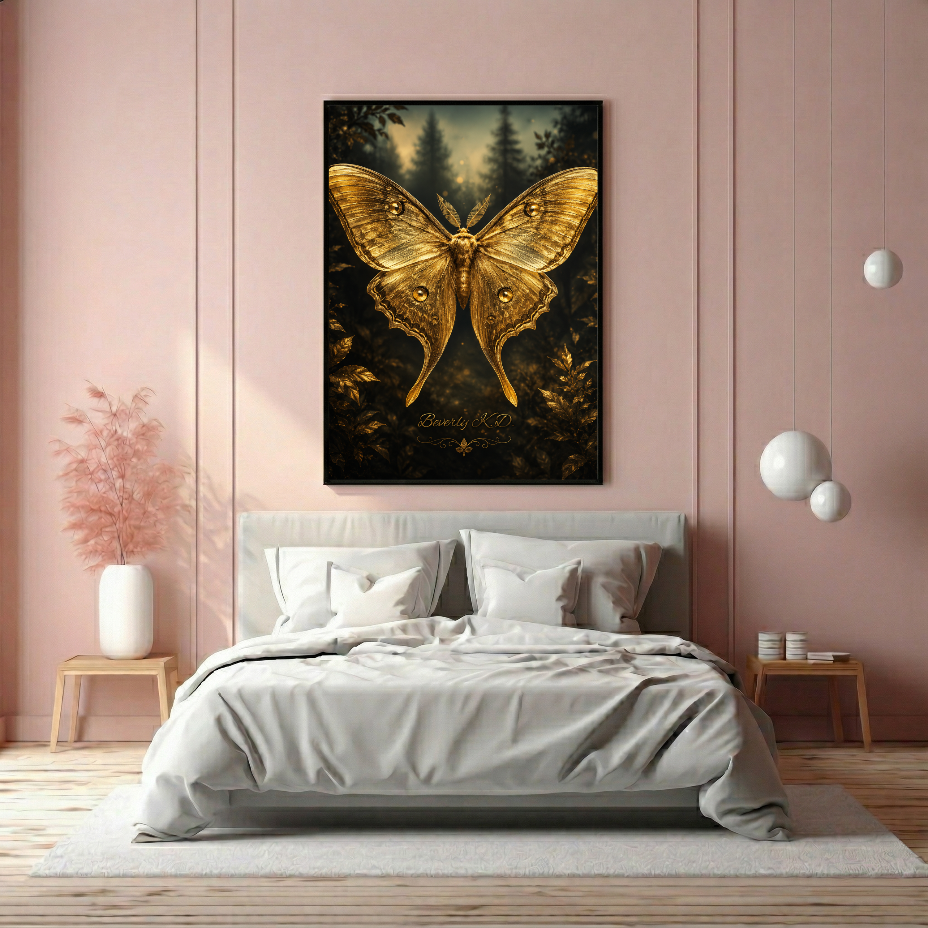 Golden Moth Beauty
