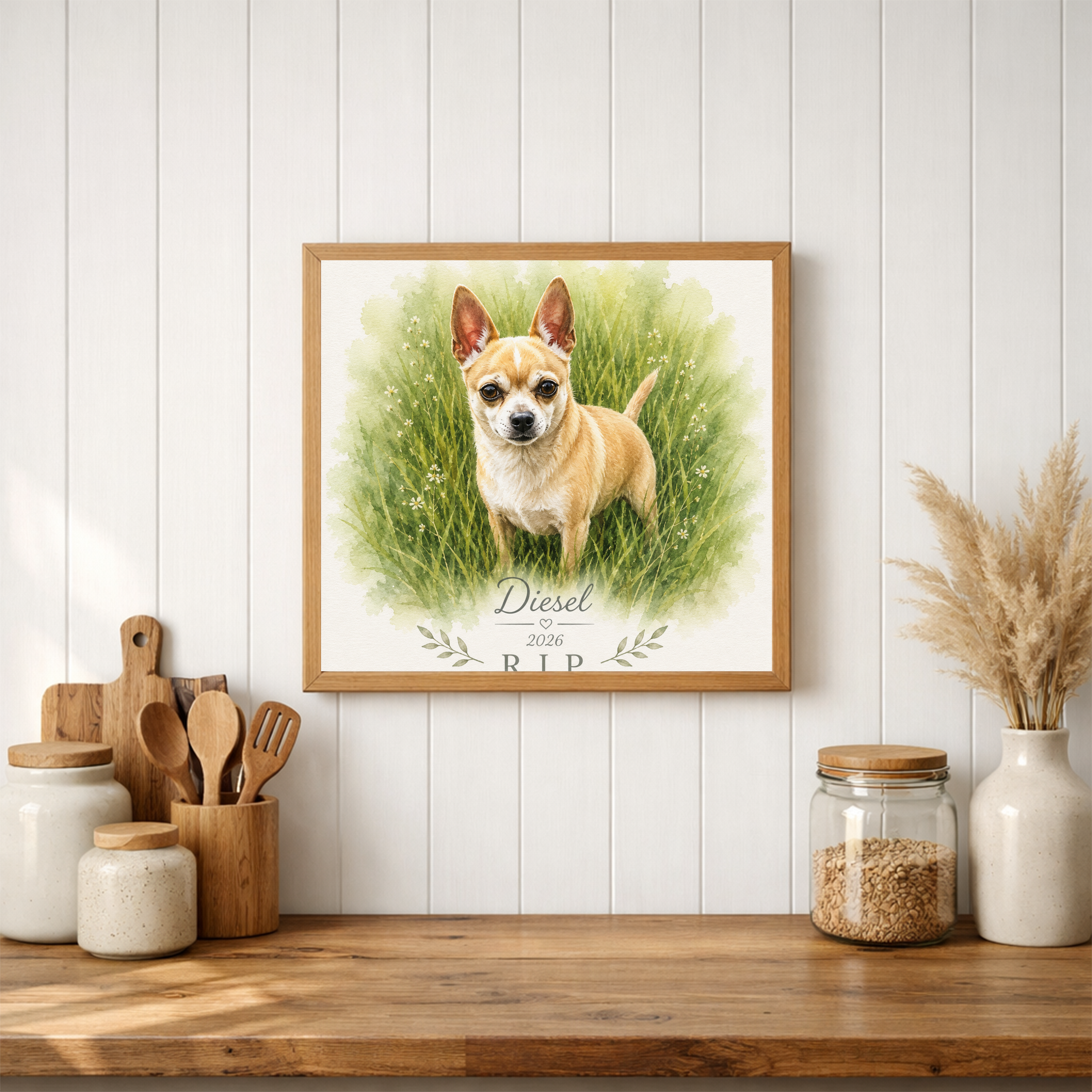 Custom Pet Memorial Print – 8x10