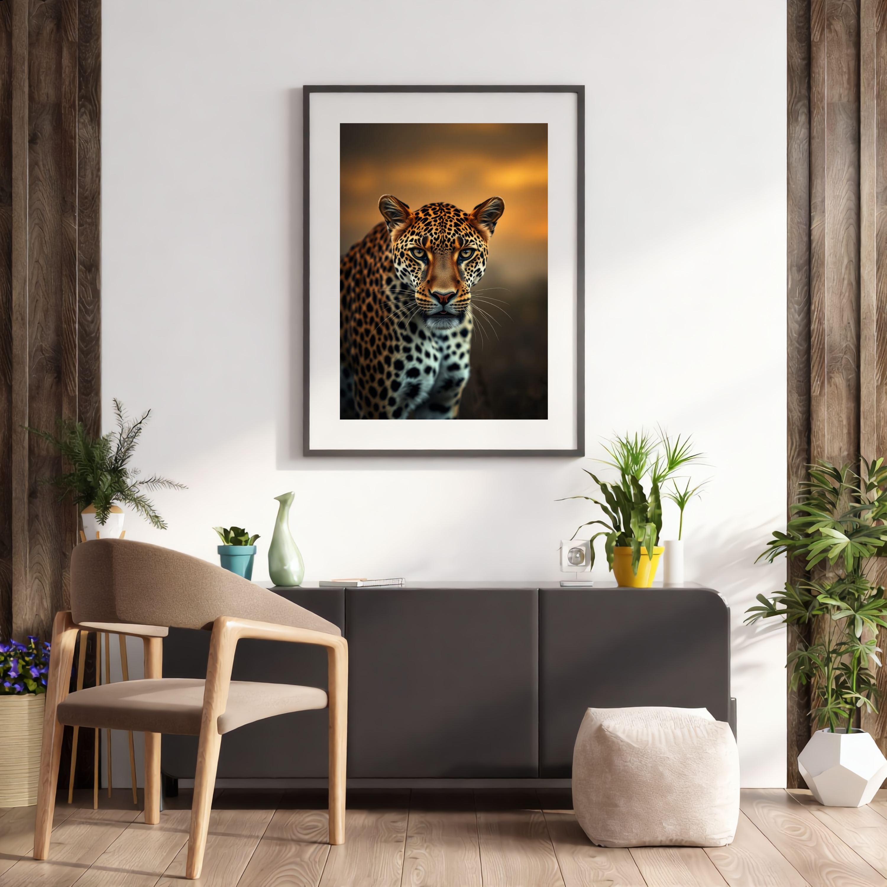 Golden Safari Leopard