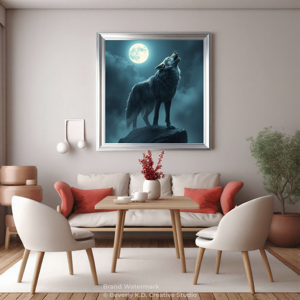 Blue Moon Wolf