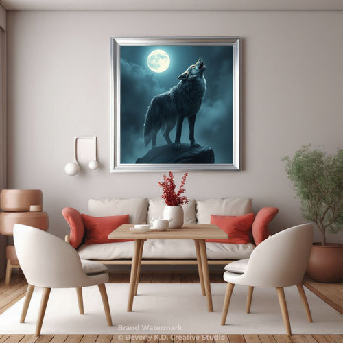 Blue Moon Wolf