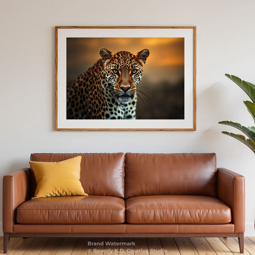 Golden Safari Leopard