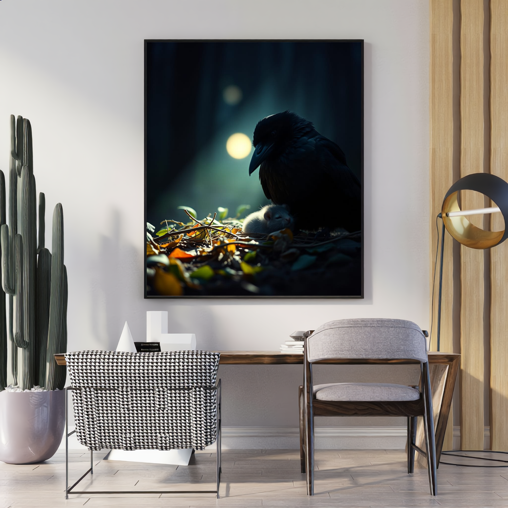 The Raven’s Watch — Digital Art Print