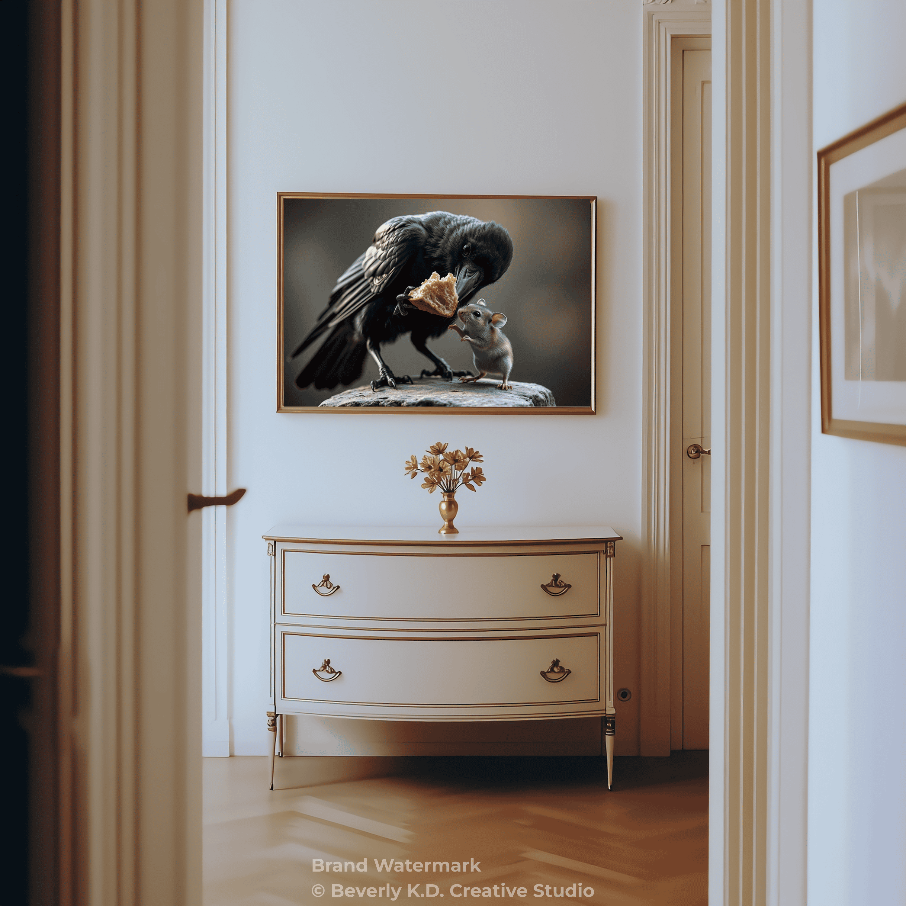 Crow and Mouse – A Moment of Kindness