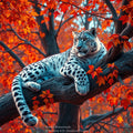 Autumn Snow Leopard