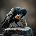 Crow and Mouse – A Moment of Kindness