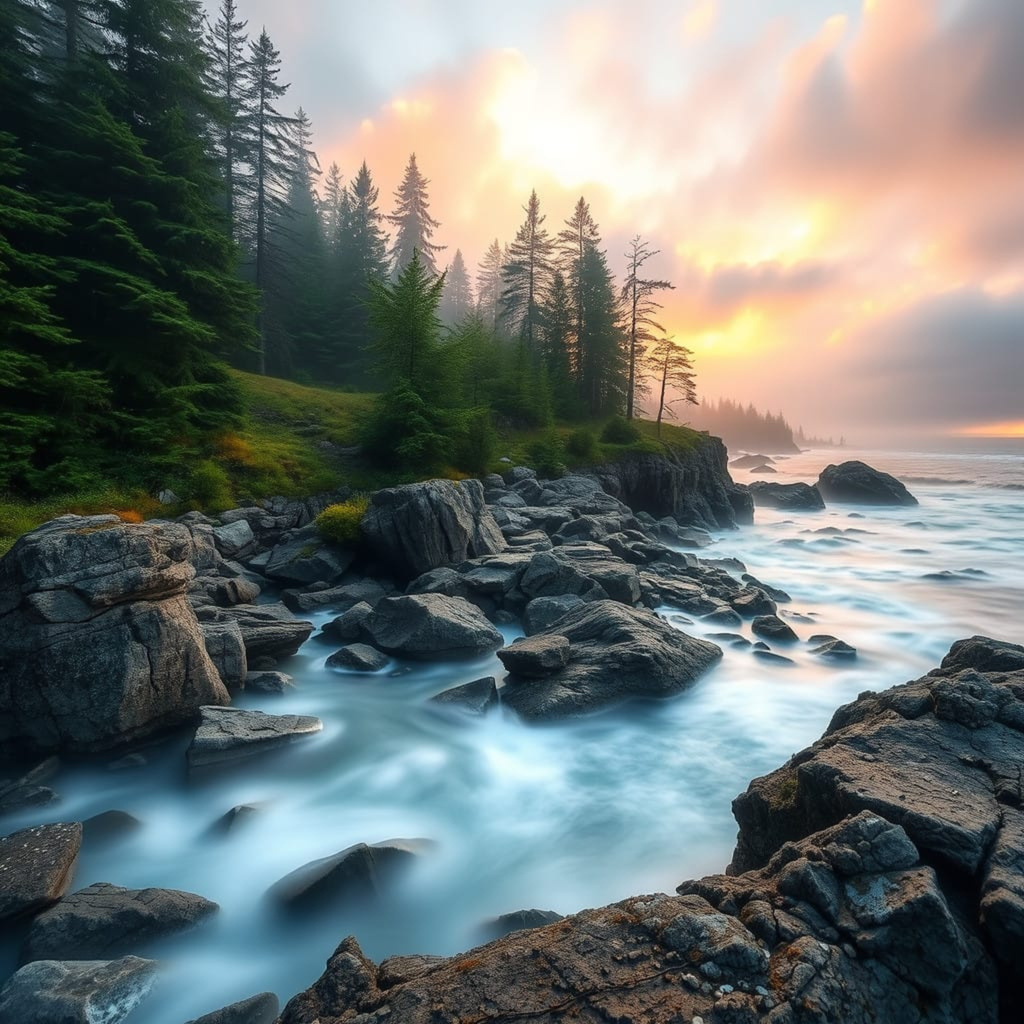 Northern Escape – Wilderness Digital Art Print | Instant Download